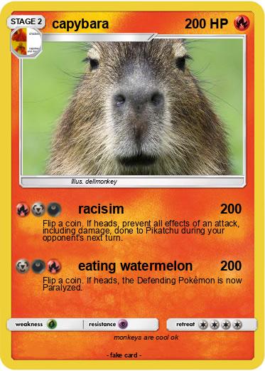Pokemon capybara