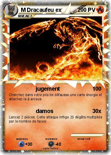 Pokemon M Dracaufeu ex