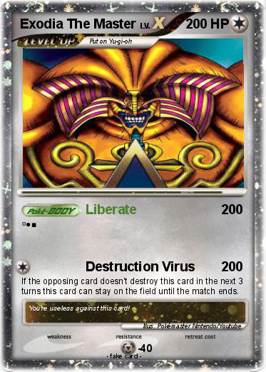 Pokemon Exodia The Master