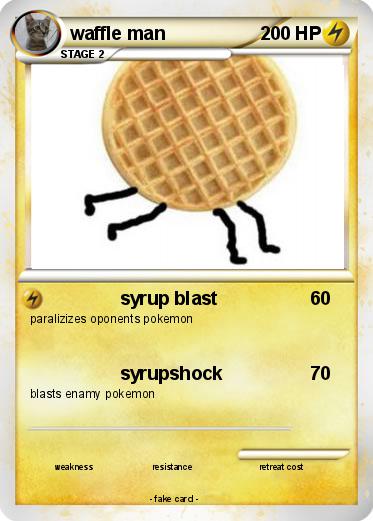 Pokemon waffle man