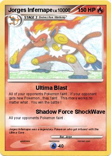 Pokemon Jorges Infernape