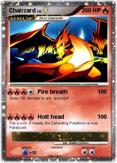 Pokemon Chairzard