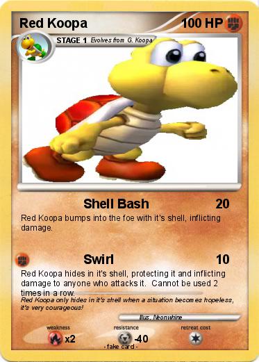 Pokemon Red Koopa