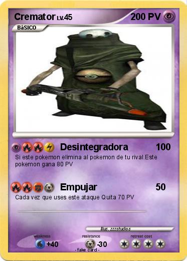 Pokemon Cremator