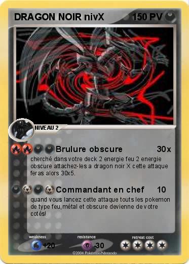 Pokemon DRAGON NOIR nivX