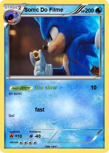 Pokemon Sonic Do Filme