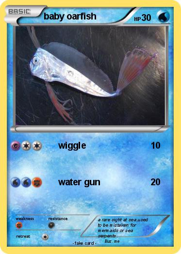 Pokemon baby oarfish