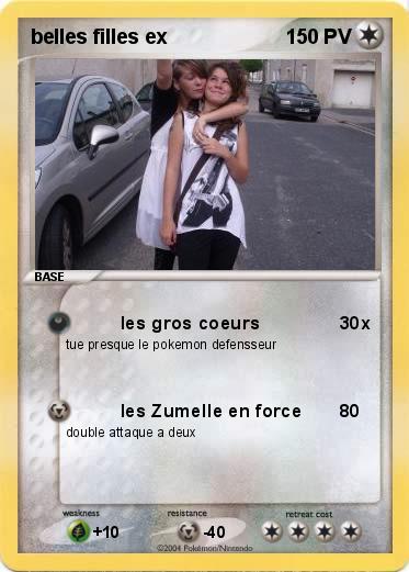 Pokemon belles filles ex