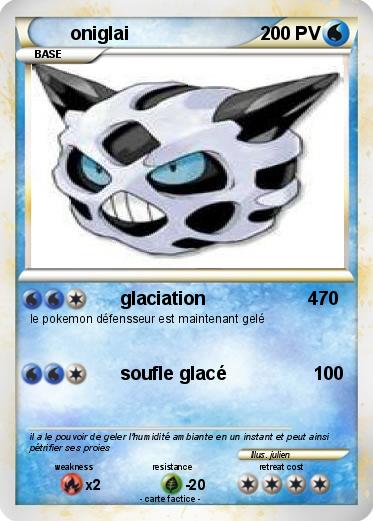 Pokemon oniglai