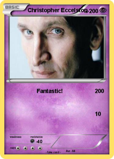 Pokemon Christopher Eccelston