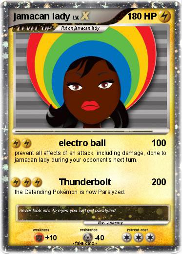 Pokemon jamacan lady