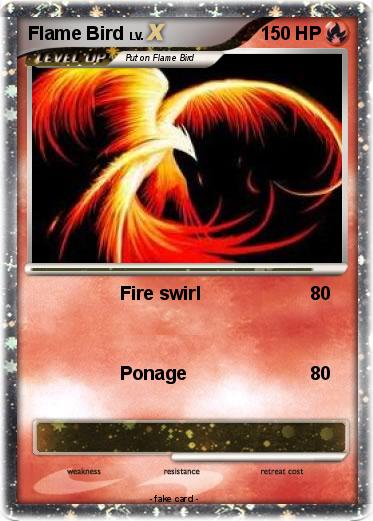 Pokemon Flame Bird