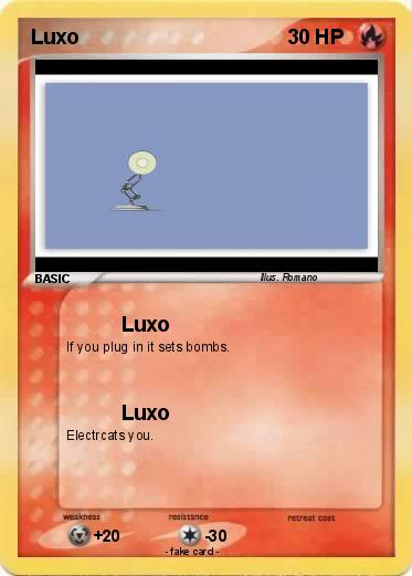 Pokemon Luxo