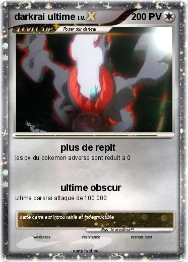 Pokemon darkrai ultime