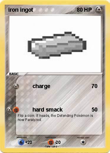 Pokemon iron ingot