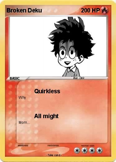 Pokemon Broken Deku