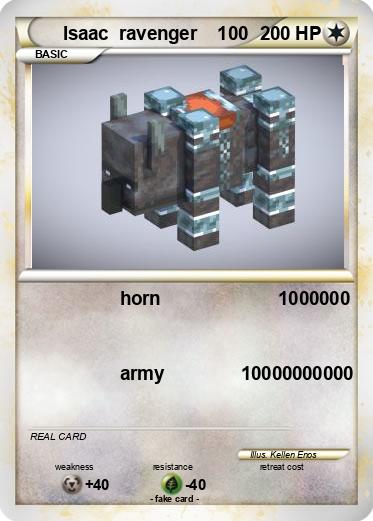 Pokemon Isaac  ravenger    100