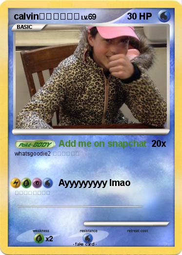 Pokemon calvin若いポケモン