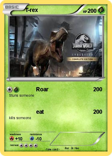 Pokemon T-rex