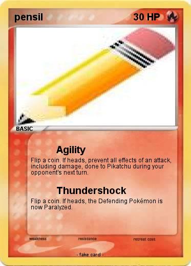 Pokemon pensil