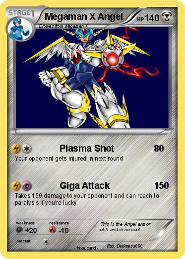 Pokemon Megaman X Angel