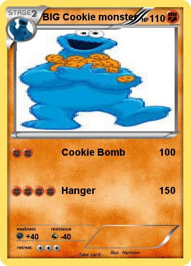 Pokemon BIG Cookie monster
