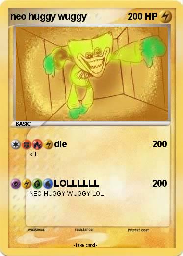 Pokemon neo huggy wuggy
