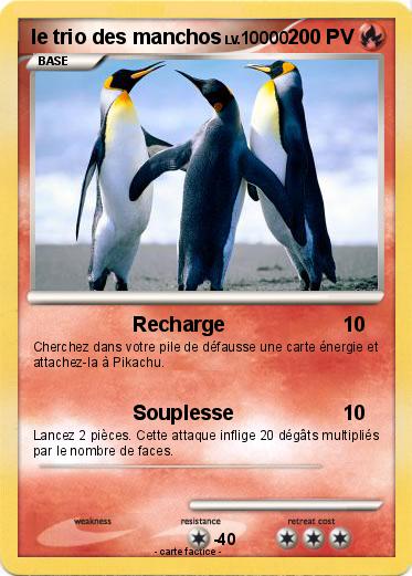 Pokemon le trio des manchos