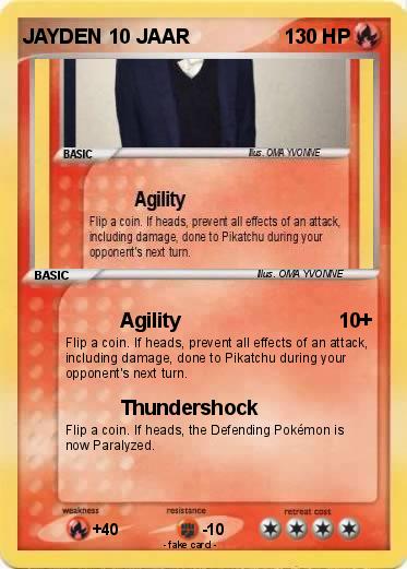 Pokemon JAYDEN 10 JAAR