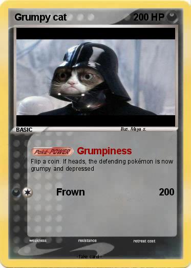 Pokemon Grumpy cat