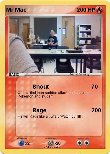 Pokemon Mr Mac