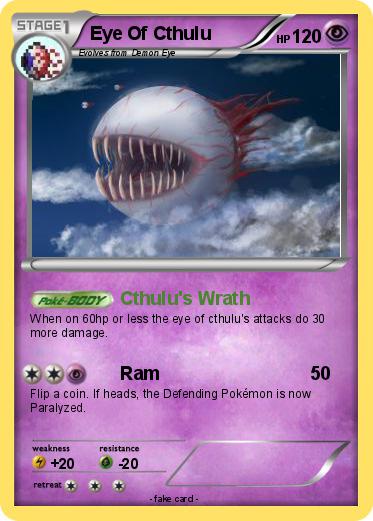Pokemon Eye Of Cthulu