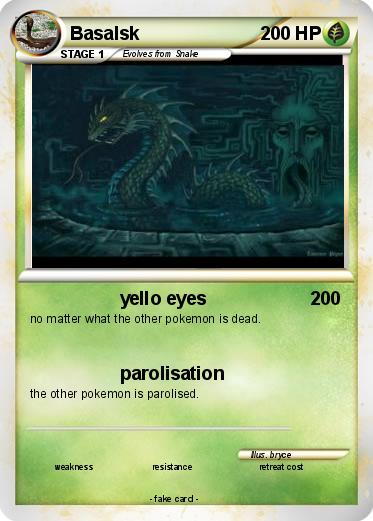 Pokemon Basalsk