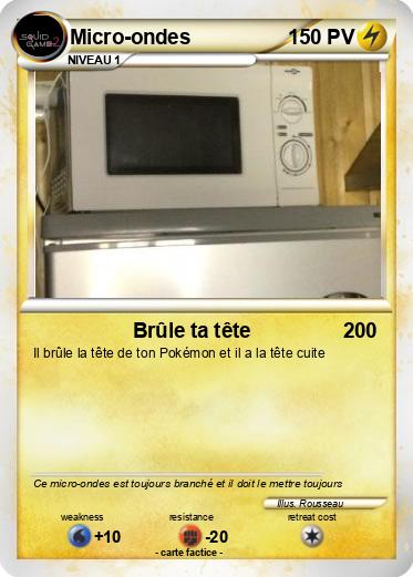 Pokemon Micro-ondes