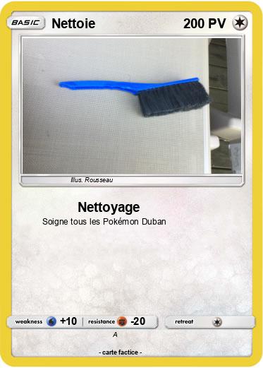 Pokemon Nettoie