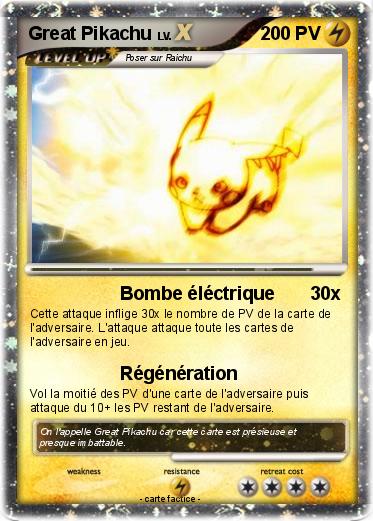 Pokemon Great Pikachu