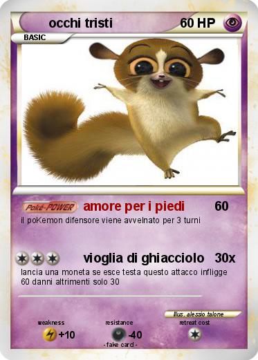 Pokemon occhi tristi
