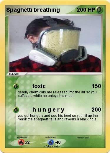 Pokemon Spaghetti breathing