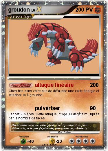 Pokemon groudon