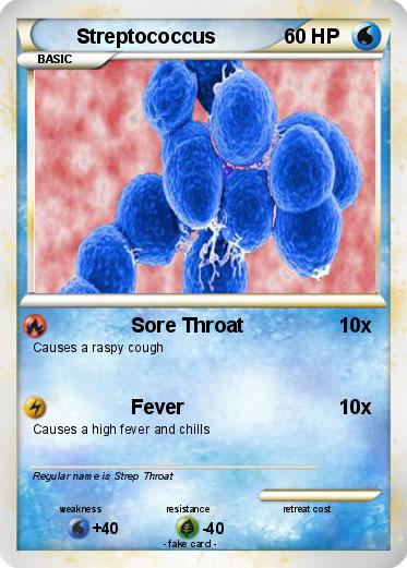 Pokemon Streptococcus