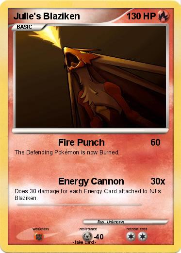 Pokemon Julle's Blaziken