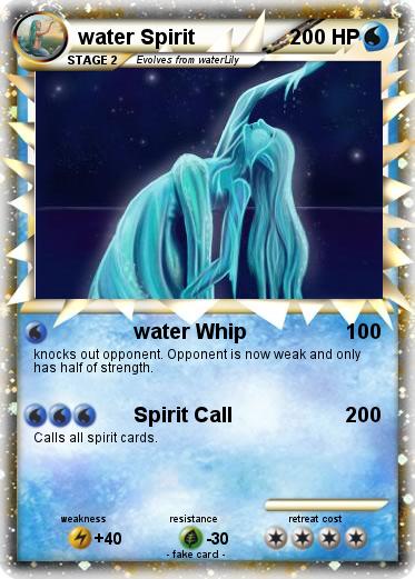 Pokemon water Spirit