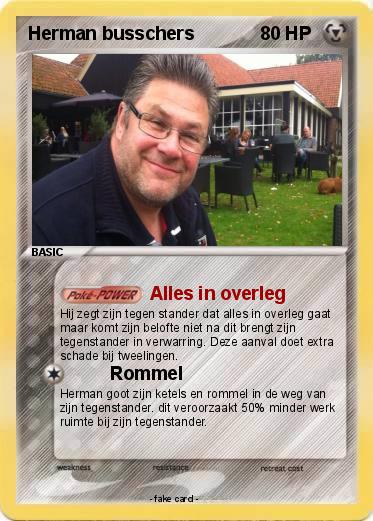 Pokemon Herman busschers
