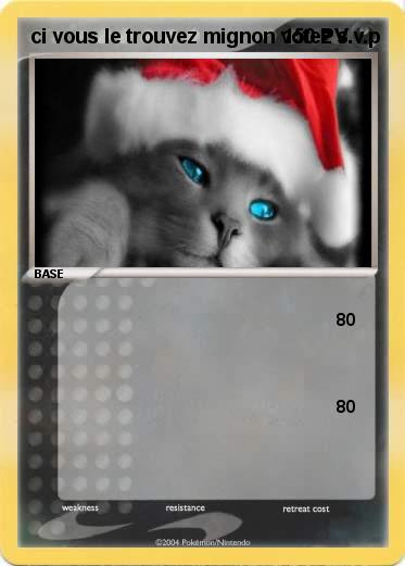 Pokemon ci vous le trouvez mignon votez s.v.p