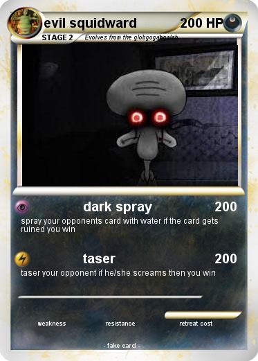 Pokemon evil squidward