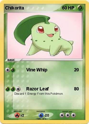 Pokemon Chikorita
