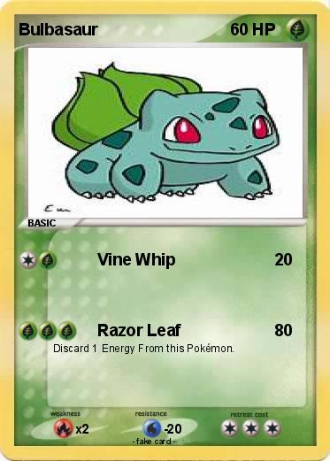 Pokemon Bulbasaur