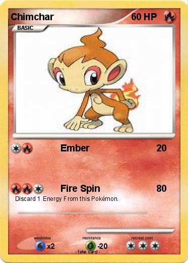 Pokemon Chimchar