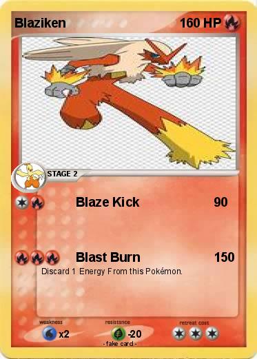 Pokemon Blaziken