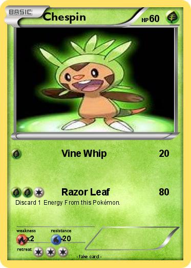 Pokemon Chespin